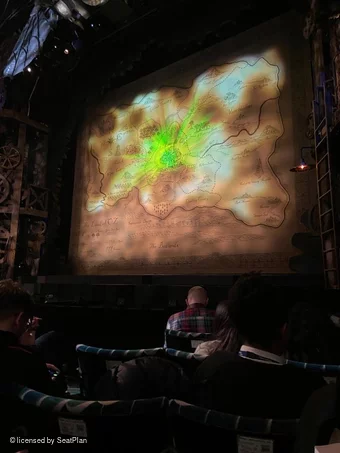Apollo Victoria Theatre Stalls E13 view from seat photo
