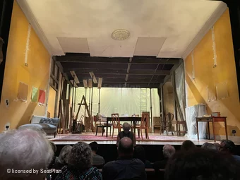 Royal Court Theatre Stalls F12 view from seat photo