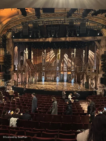 Richard Rodgers Theatre Orchestra P103 view from seat photo