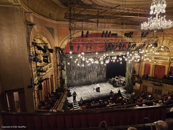 Barrymore Theatre Rear Mezzanine D21 view from seat photo