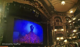 London Palladium Stalls H34 view from seat photo