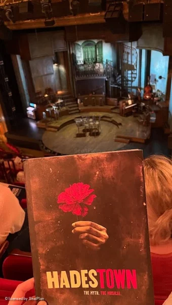 Walter Kerr Theatre Mezzanine H16 view from seat photo