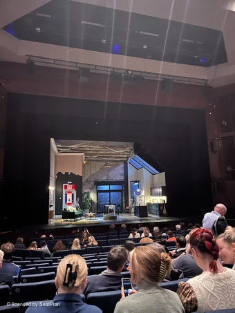 New Victoria Theatre Stalls L28 view from seat photo