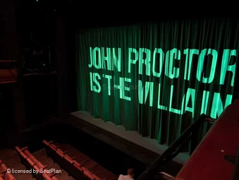 Royal Court Theatre Circle Slips4 view from seat photo