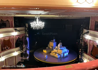 Criterion Theatre Upper Circle C14 view from seat photo