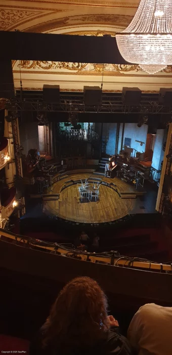 Lyric Theatre Balcony C18 view from seat photo