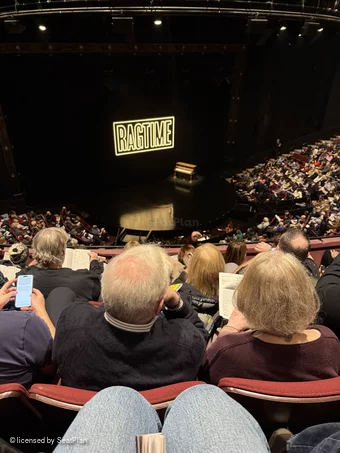 Vivian Beaumont Theater Loge D208 view from seat photo
