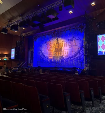 Princess Theatre Torquay Stalls M7 view from seat photo