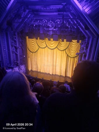 Trafalgar Theatre Dress Circle H1 view from seat photo