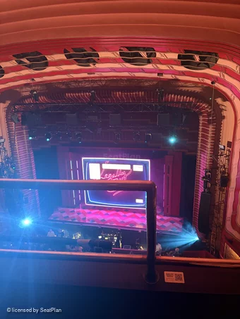 New Theatre Oxford Balcony B16 view from seat photo