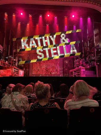 Ambassadors Theatre Stalls G10 view from seat photo