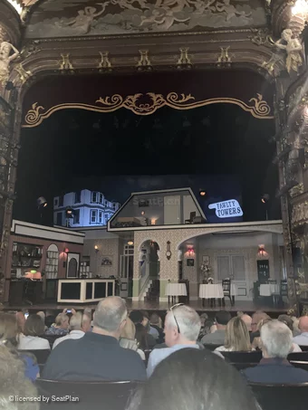 Apollo Theatre Stalls N7 view from seat photo