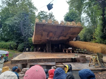 Regent's Park Open Air Theatre Lower Left F3 view from seat photo