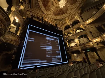 Wyndham's Theatre Stalls H23 view from seat photo