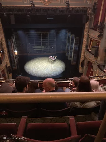Aldwych Theatre Grand Circle D21 view from seat photo