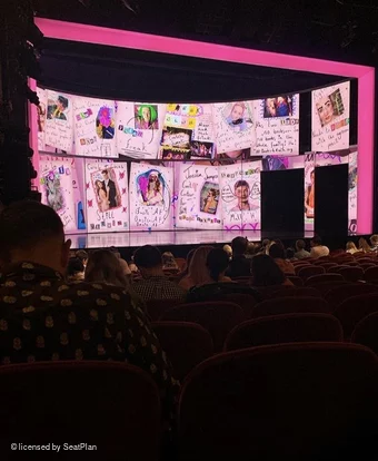 August Wilson Theatre Orchestra N13 view from seat photo