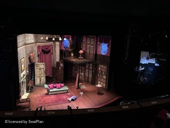 Duchess Theatre Dress Circle D19 view from seat photo