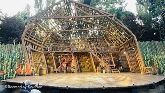 Regent's Park Open Air Theatre Lower Centre E26 view from seat photo