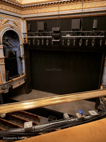 Harold Pinter Theatre Royal Circle A3 view from seat photo