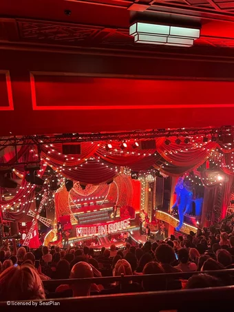 Piccadilly Theatre Grand Circle L27 view from seat photo