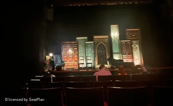 Duchess Theatre Stalls E12 view from seat photo