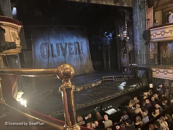Gielgud Theatre Dress Circle A29 view from seat photo