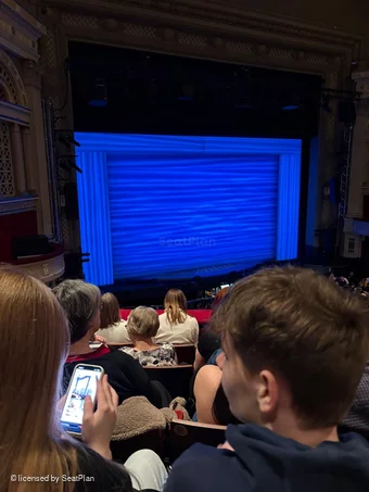 Edinburgh Playhouse Circle E47 view from seat photo