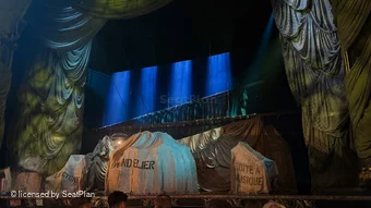His Majesty's Theatre Stalls E12 view from seat photo