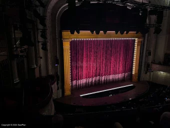 Majestic Theatre Front Mezzanine D23 view from seat photo