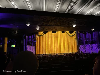 Trafalgar Theatre Stalls P22 view from seat photo