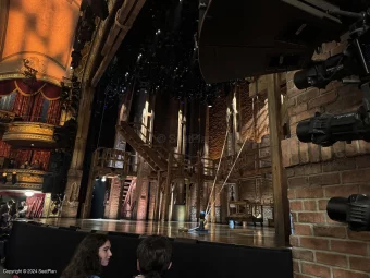 Richard Rodgers Theatre Orchestra B16 view from seat photo