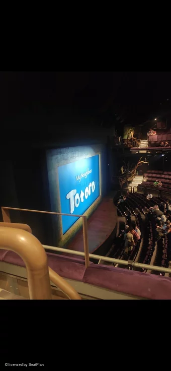 Gillian Lynne Theatre Circle B78 view from seat photo