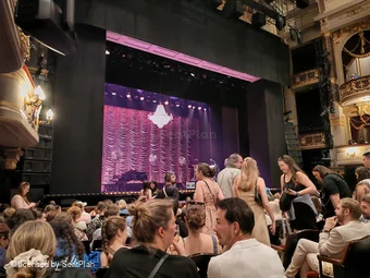 Theatre Royal Drury Lane Stalls M39 view from seat photo