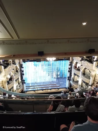 Wyndham's Theatre Grand Circle H18 view from seat photo