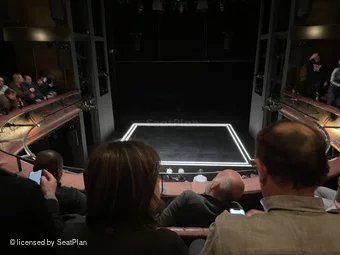 Royal Court Theatre Circle C11 view from seat photo