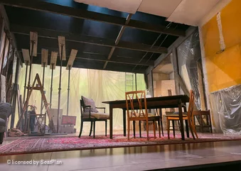 Harold Pinter Theatre Stalls A13 view from seat photo