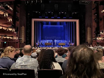 Prince Edward Theatre Stalls U22 view from seat photo