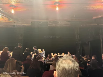 Studio 54 Theatre Orchestra M14 view from seat photo