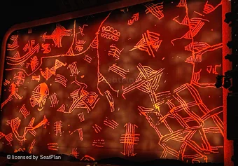 Minskoff Theatre Orchestra O8 view from seat photo