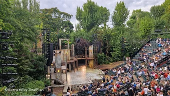 Regent's Park Open Air Theatre Upper Right U106 view from seat photo