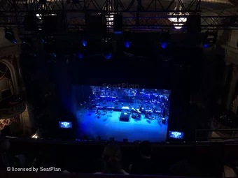 Theatre Royal Drury Lane Balcony D20 view from seat photo