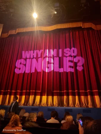 Garrick Theatre Stalls E9 view from seat photo