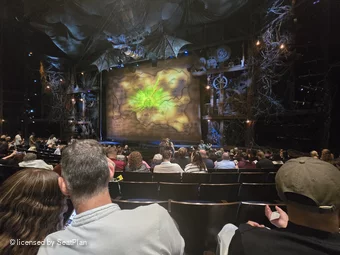 Gershwin Theatre Orchestra K12 view from seat photo
