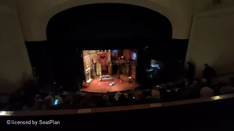 Duchess Theatre Dress Circle F13 view from seat photo