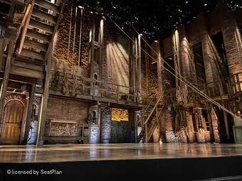 Victoria Palace Theatre Stalls A36 view from seat photo