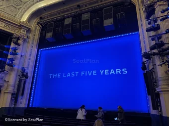 Hudson Theatre Orchestra K121 view from seat photo