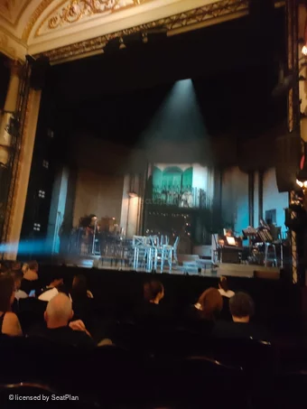 Lyric Theatre Stalls K4 view from seat photo