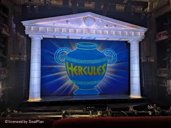 Theatre Royal Drury Lane Royal Circle A31 view from seat photo