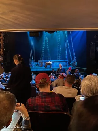 Longacre Theatre Orchestra P3 view from seat photo