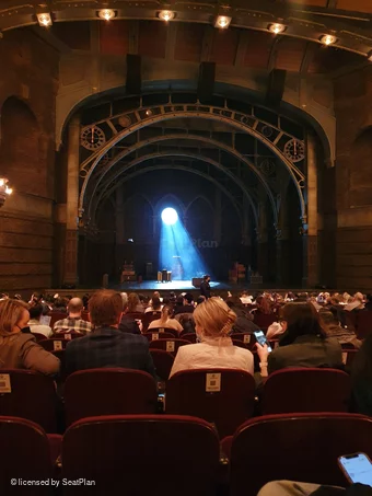 Lyric Theatre Orchestra R11 view from seat photo